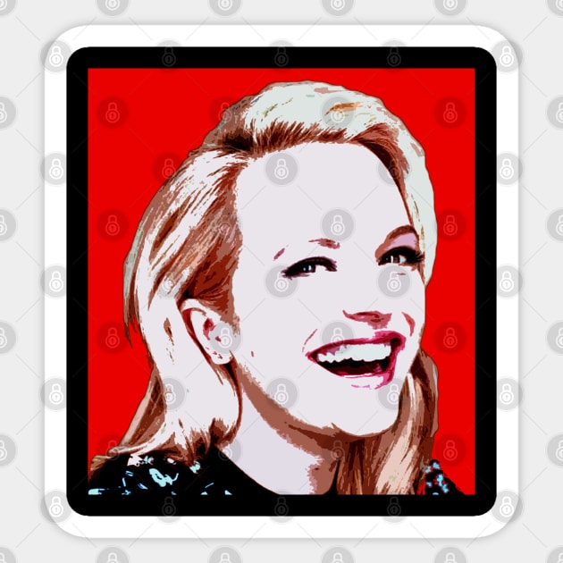 elisabeth moss Sticker by oryan80